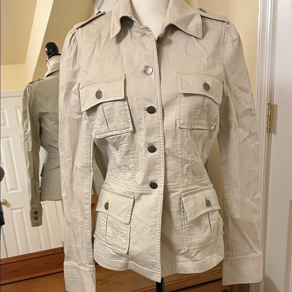 Women's Beige safari Field Jacket